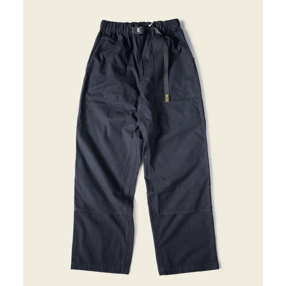 Non Stock Double Knee Canvas Climbing Pants Men Outdoor Cargo Hiking Pants L